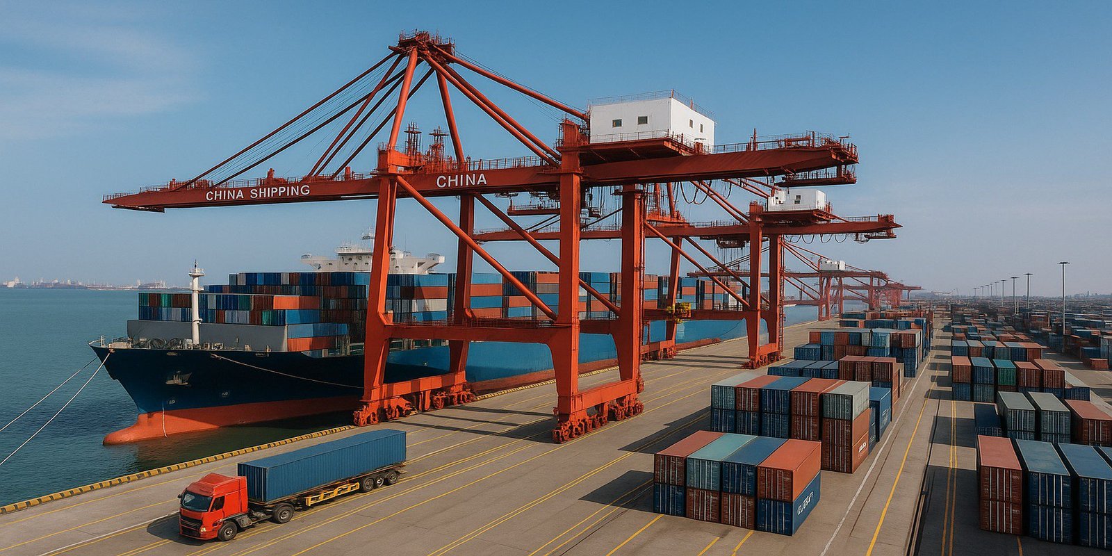EXW and FOB handling in China port loading process